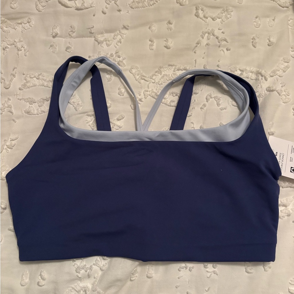 Athleta Purple Sports Bra - Picture 3 of 5